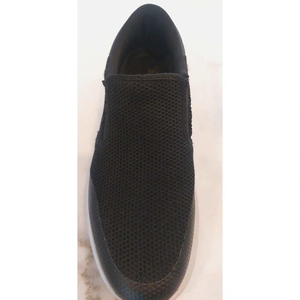 Bruno Marc Men's Slip On Casual Loafer‎ Mesh Walking Sneakers Black SIZE 10